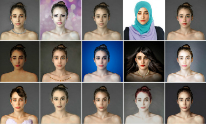 Cô gái với khuôn mặt phụ nữ đẹp của Việt Nam và các nước trên thế giới